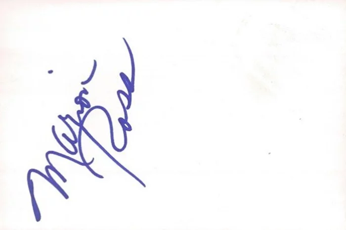 Marion Ross autograph