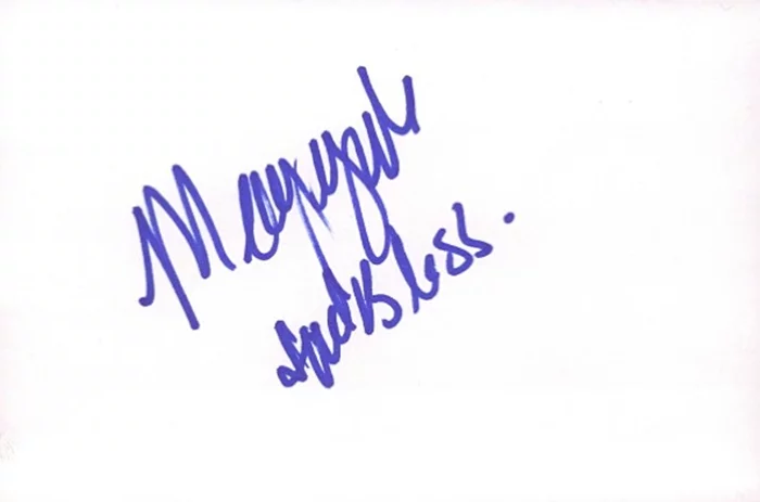 Meagan Good autograph