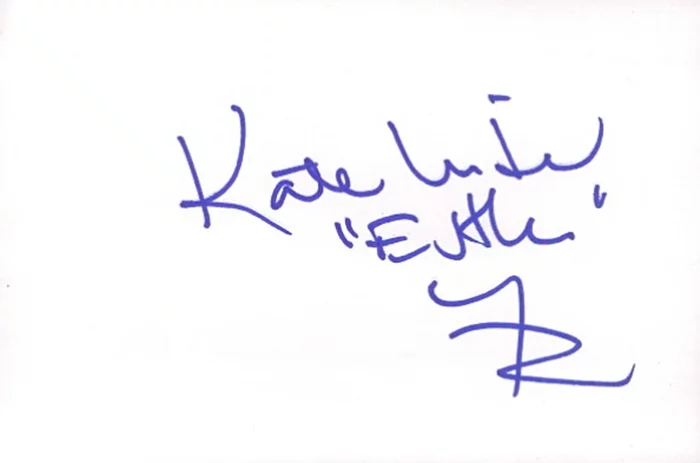 Kate Linder autograph