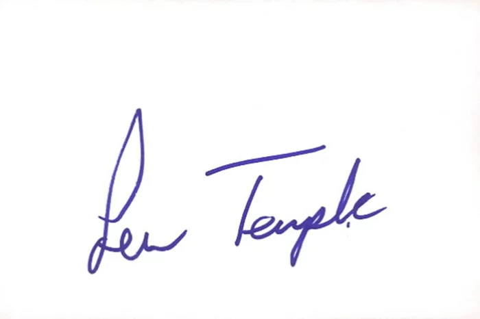 Lew Temple autograph