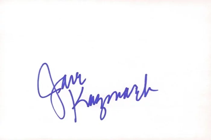 Jane Kaczmarek autograph