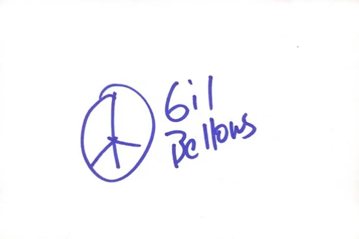 Gil Bellows autograph