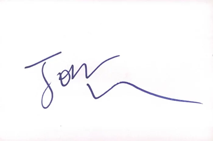 Jonah Hill autograph