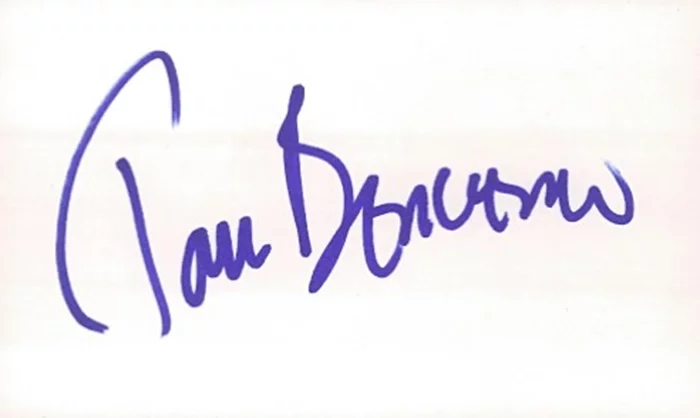 Tom Bergeron autograph