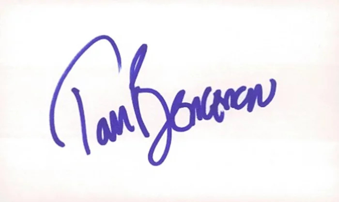 Tom Bergeron autograph