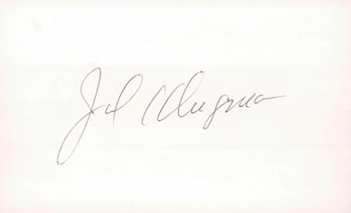 Jack Klugman autograph