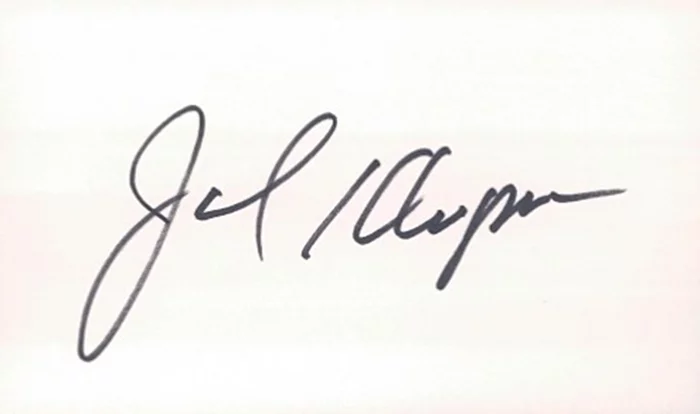 Jack Klugman autograph