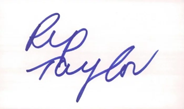 Rip Taylor autograph