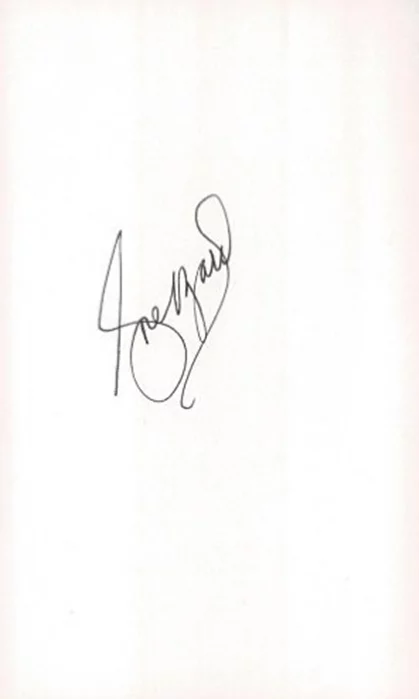 Rose Marie autograph