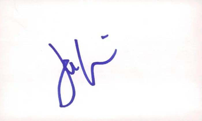 Joel Silver autograph