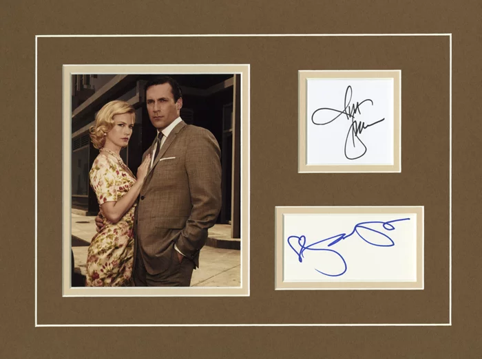 Mad Men autograph