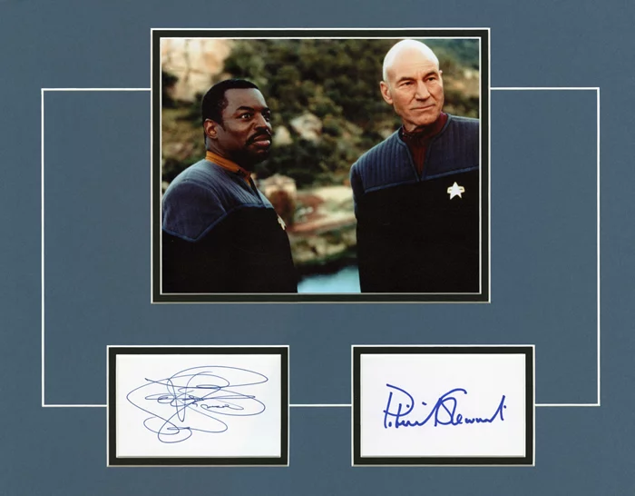 Star Trek: Insurrection autograph
