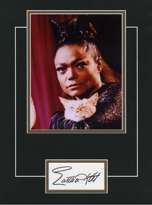 Eartha Kitt autograph