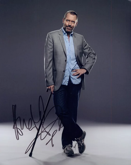 Hugh Laurie autograph
