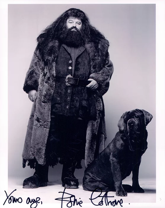 Robbie Coltrane autograph