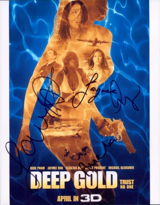 Deep Gold 3D autograph