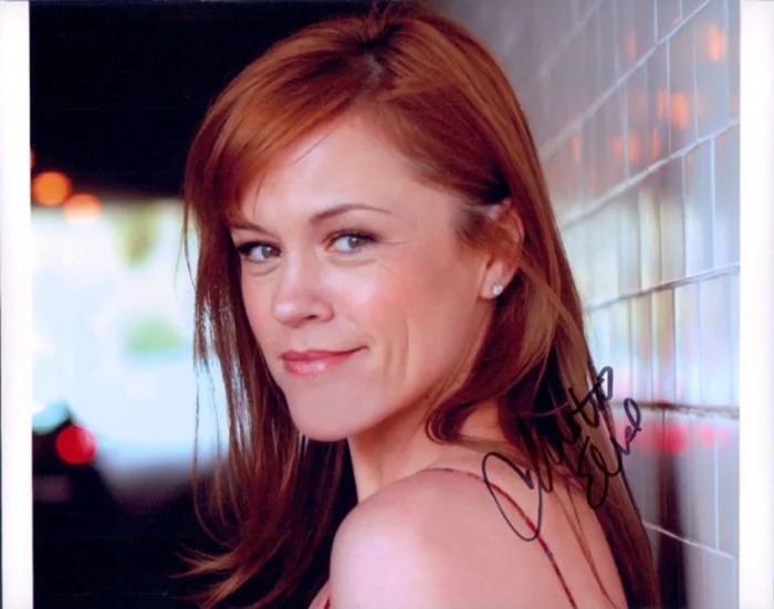 Christine Elise autograph