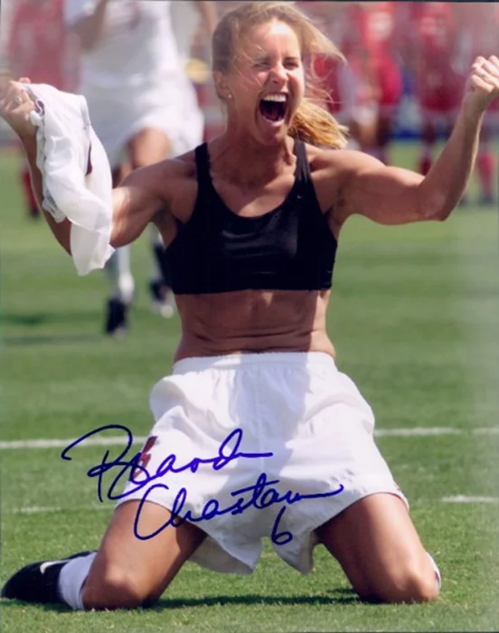Brandi Chastain autograph