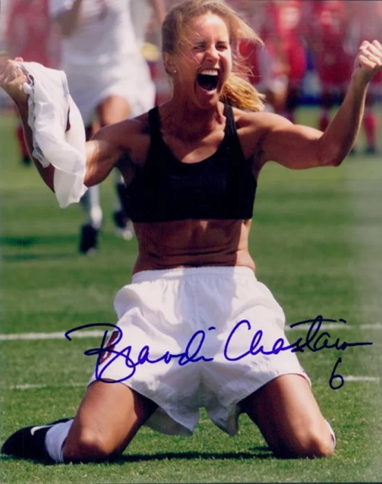 Brandi Chastain autograph