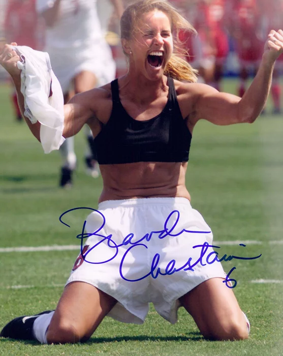 Brandi Chastain autograph