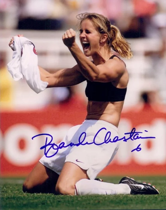 Brandi Chastain autograph