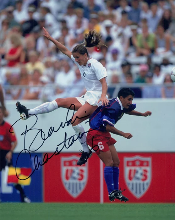 Brandi Chastain autograph