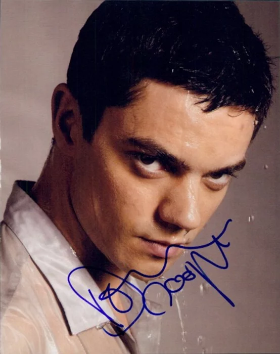 Dominic Cooper autograph
