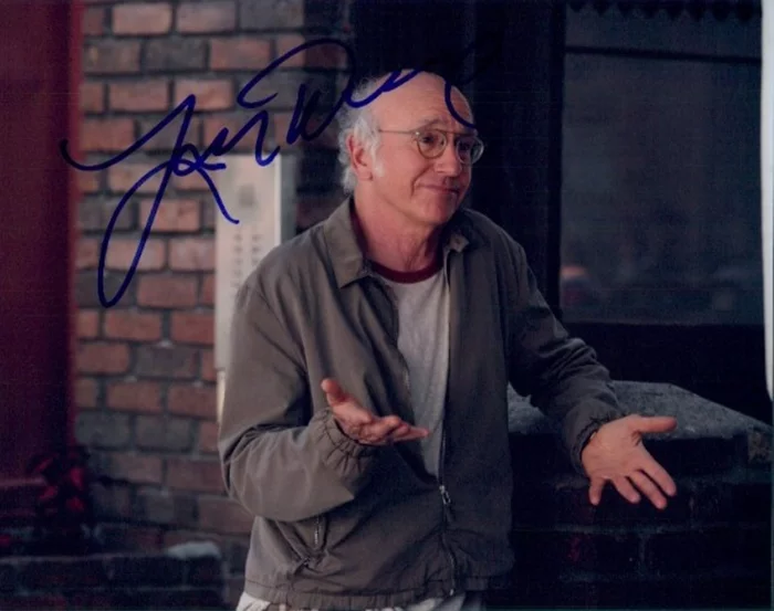 Larry David autograph