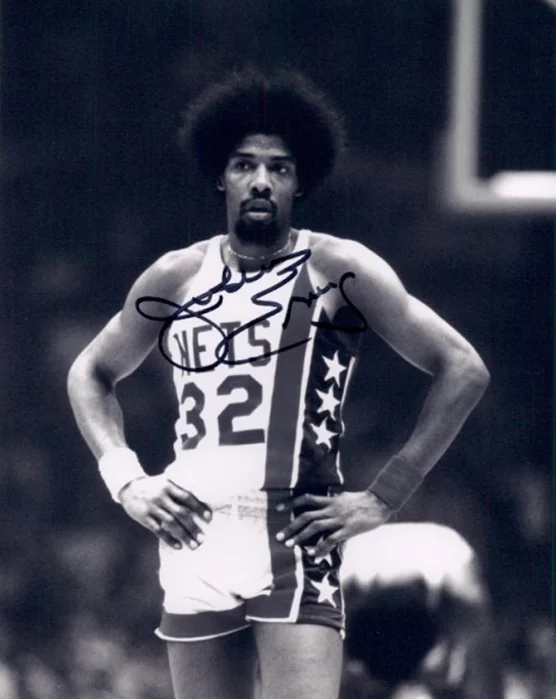 Julius Erving autograph