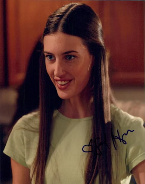 Sarah Hagan autograph