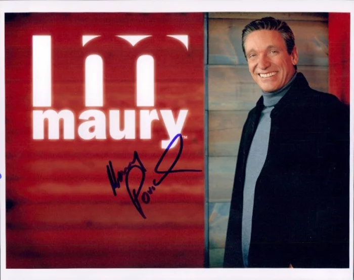 Maury Povich autograph