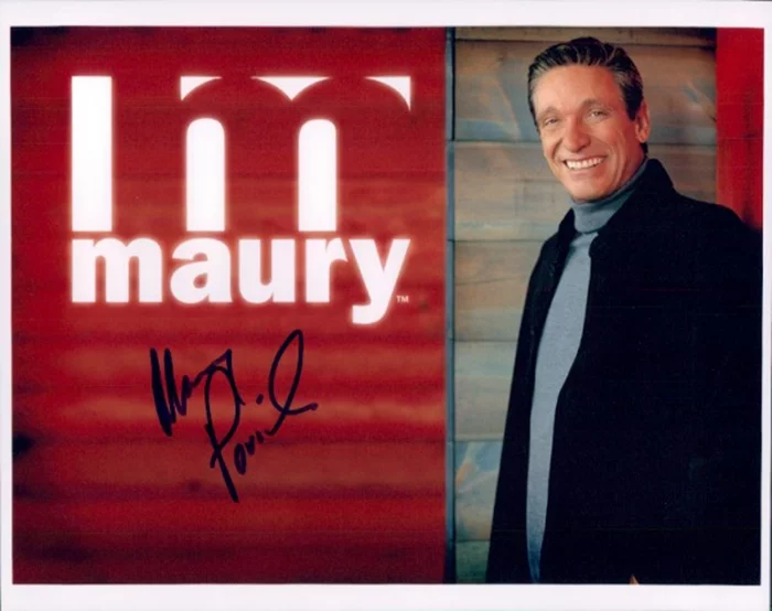 Maury Povich autograph