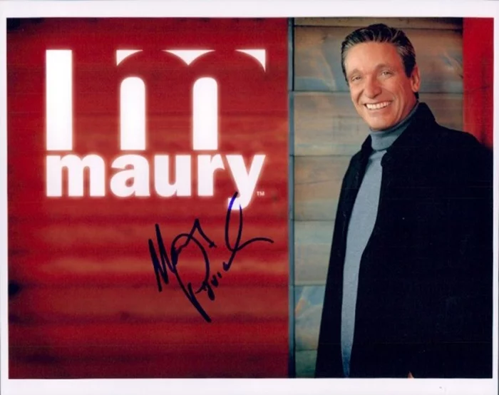 Maury Povich autograph