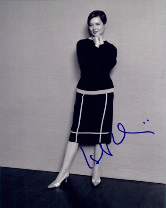 Isabella Rossellini autograph