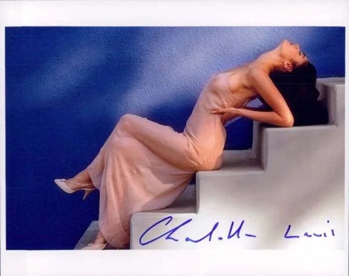 Charlotte Lewis autograph