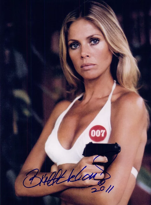 Britt Ekland autograph