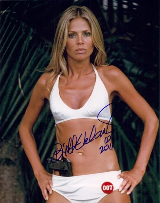 Britt Ekland autograph