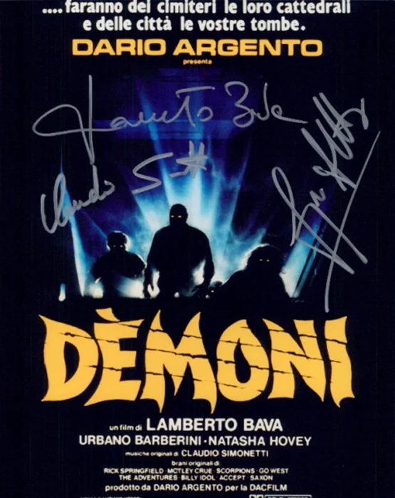 Demons autograph