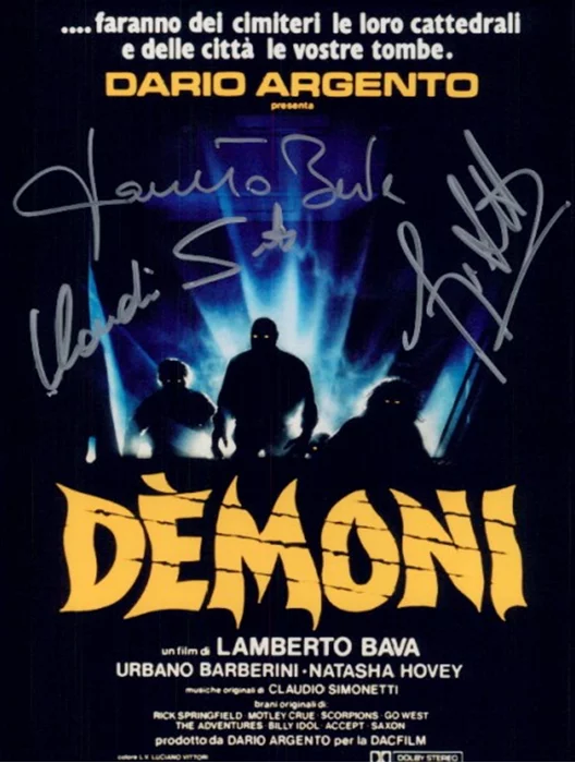 Demons autograph