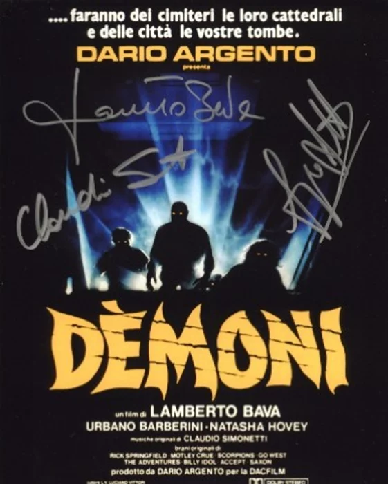 Demons autograph