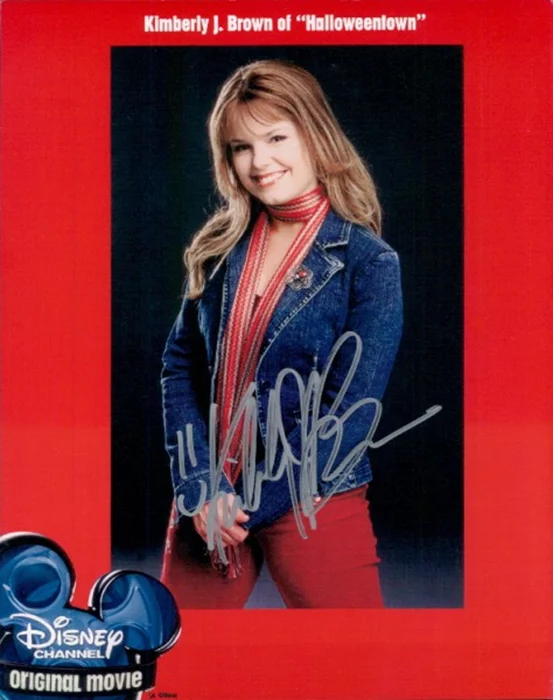 Kimberly J. Brown autograph