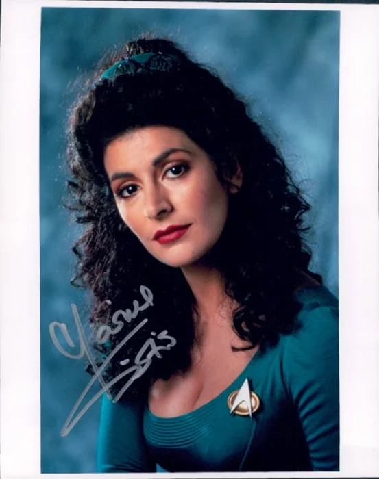 Marina Sirtis autograph