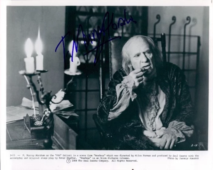 F. Murray Abraham autograph