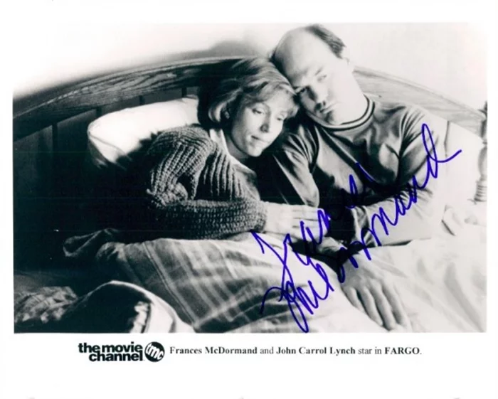 Frances McDormand autograph