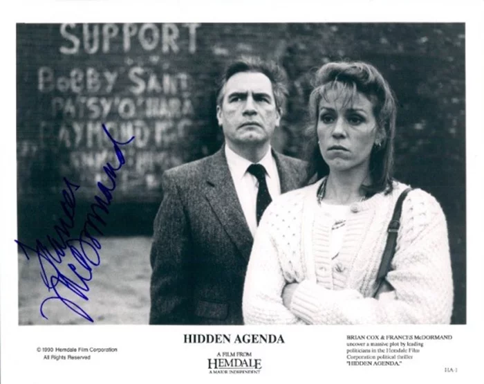 Frances McDormand autograph