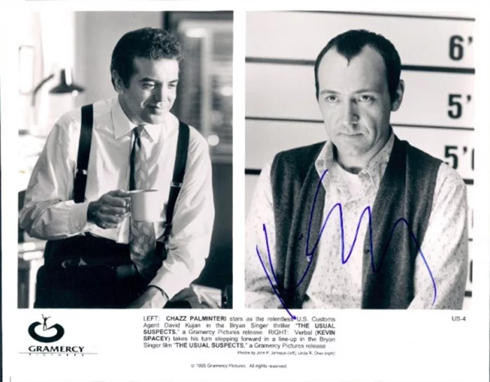 Kevin Spacey autograph