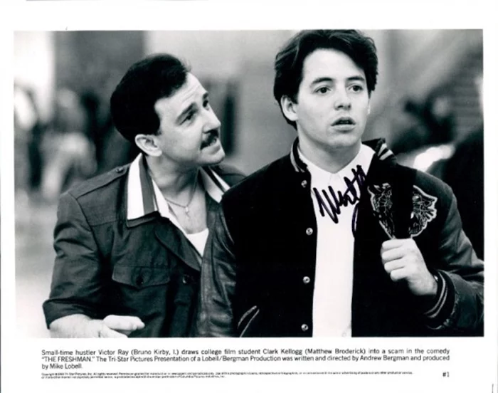 Matthew Broderick autograph
