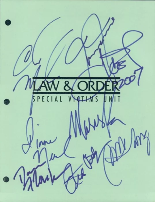 Law & Order: Special Victims Unit autograph