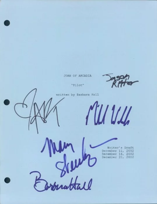 Joan of Arcadia autograph