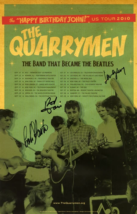 The Quarrymen autograph